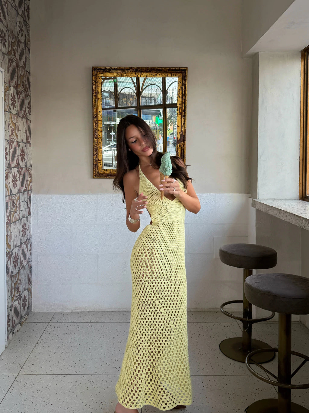 Bleu dress - Made to order
