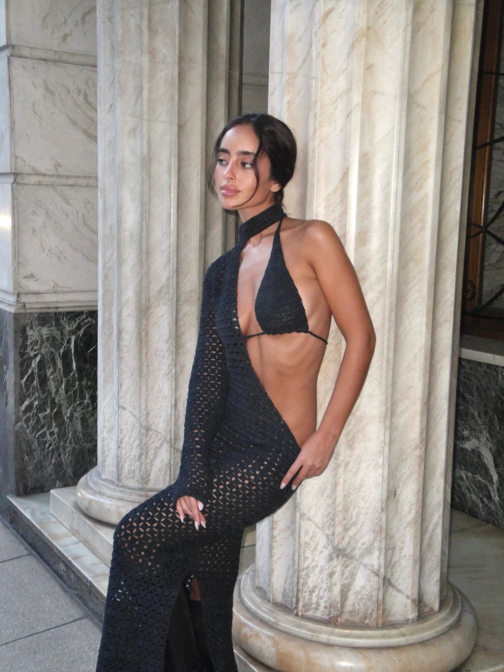 Coco maxi dress with Bikini - Made to order